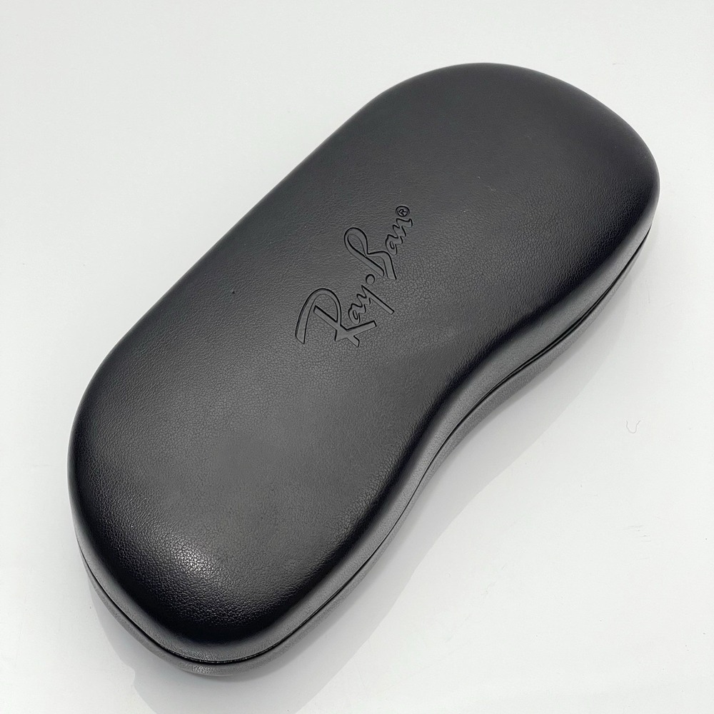 Ray-Ban Clamshell Sunglasses Case Unisex OS Black Hard Shell Protective Eyewear